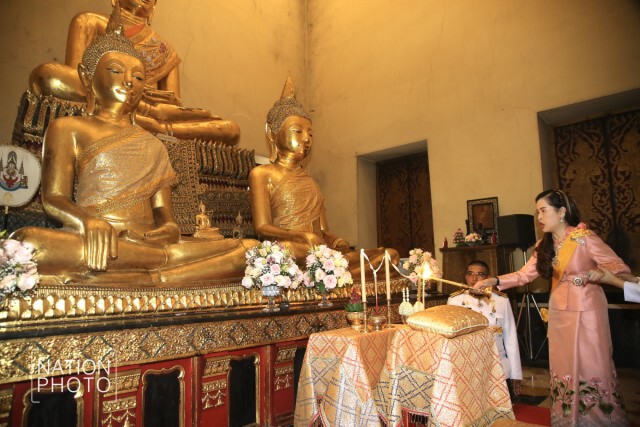 โปรดเกล้าฯ กรมพระศรีสวางควัฒน เสด็จแทนพระองค์ ถวายผ้าพระกฐิน วัดราชาธิวาสวิหาร