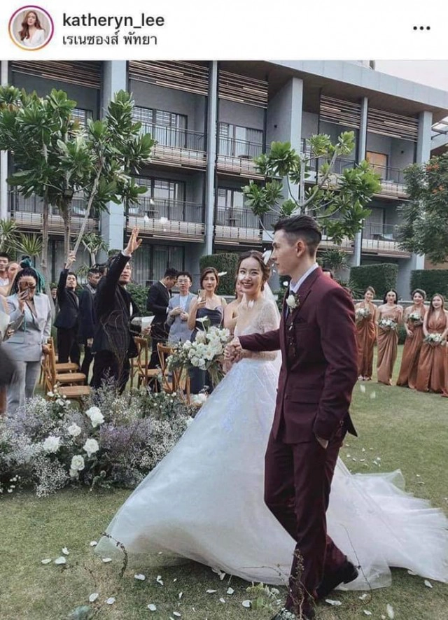 เปิดภาพ "กวิน 3.2.1" วิวาห์หวานฉ่ำกับแฟนสาว