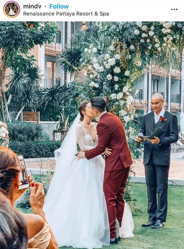 เปิดภาพ "กวิน 3.2.1" วิวาห์หวานฉ่ำกับแฟนสาว