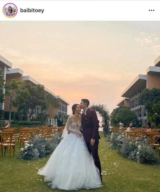 เปิดภาพ "กวิน 3.2.1" วิวาห์หวานฉ่ำกับแฟนสาว