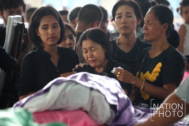 ร่ำไห้อาลัย 15 ชีวิตชรบ.ลำพะยา
