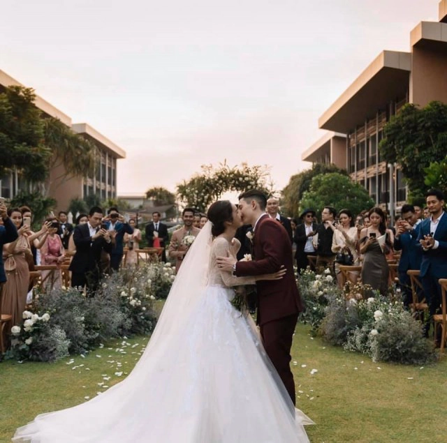 เปิดภาพ "กวิน 3.2.1" วิวาห์หวานฉ่ำกับแฟนสาว