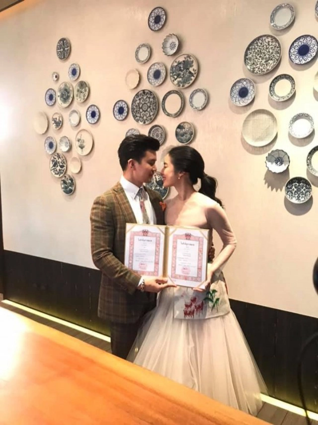 เปิดภาพงานวิวาห์ 'โดนัท มนัสนันท์' กับแฟนหนุ่มนอกวงการ