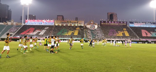 กรุงเทพคริสเตียน – เทพศิรินทร์ เก็บชัยนัดแรกฟุตบอล"จตุรมิตร"