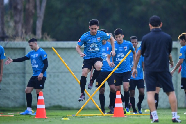 ช้างศึก ลงฝึกซ้อมครั้งสุดท้าย ก่อนเดินทางไปยัง มาเลเซีย