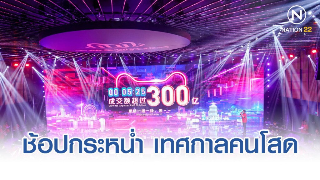 จีนช้อปกระหน่ำเทศกาลคนโสด