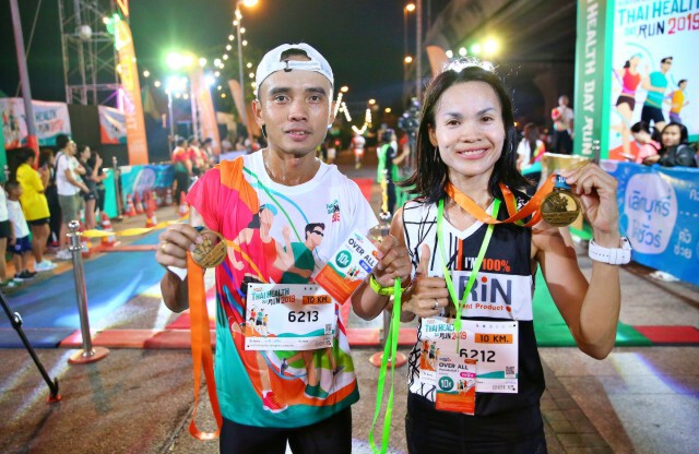 ปอดเหล็กทีมชาติชาย- หญิงซิววิ่ง10 กม."ไทยเฮลท์เดย์รัน2019"