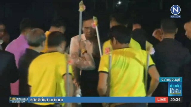 "บิ๊กตู่"ลอยกระทง"เมืองกาญจน์"ขอให้ทุกข์โศกโรคภัยประเทศหมดสิ้นในปีนี้