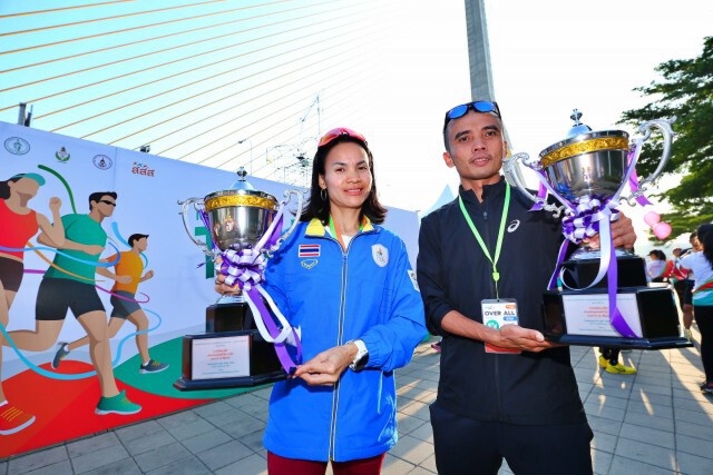 ปอดเหล็กทีมชาติชาย- หญิงซิววิ่ง10 กม."ไทยเฮลท์เดย์รัน2019"