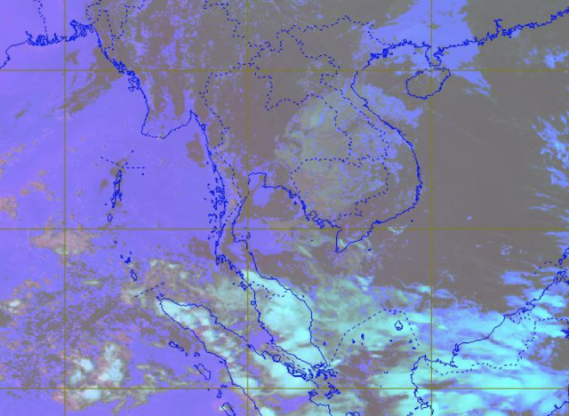 ประกาศ "อากาศเย็นบริเวณไทยตอนบน และฝนตกหนักภาคใต้" ฉบับที่ 3
