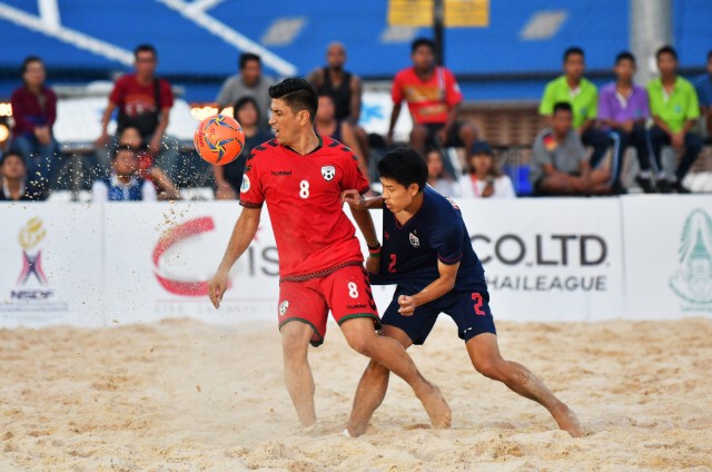 "ไทย"คว้าชัยชนะนัดที่ 2 ฟุตบอลชายหาดชิงแชมป์อาเซียน
