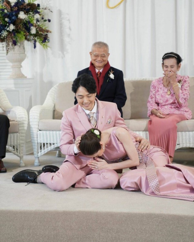 "หนึ่ง อีทีซี" ยกขันหมากวิวาห์แฟนสาวสุดชื่นมื่น