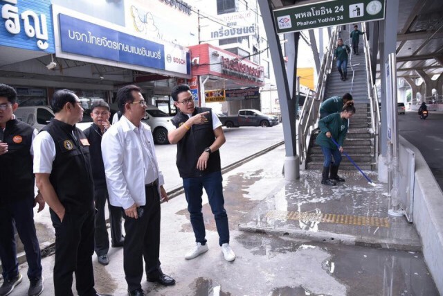 "สกลธี" เผย รถไฟฟ้าสายสีเขียว จะเปิดเพิ่มอีก 4 สถานี