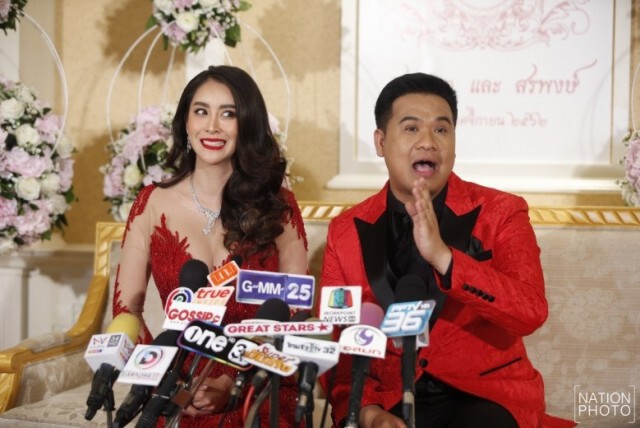 "ใหม่ สุคนธวา และ ต้น สรพงษ์ " เผย สินสอดทั้งหมดเกิน10ล้าน!!