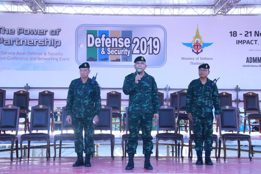 "บิ๊กณัฐ" คุมเอง เตรียมพร้อมเปิดงาน Defense 2019 "บิ๊กณัฐ" คุมเอง เตรียมพร้อมเปิดงาน Defense 2019