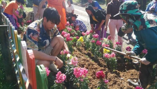 "ณเดชน์"ร่วมพัฒนาปรับปรุงตลาดนัดเด็กดอยปีที่หก