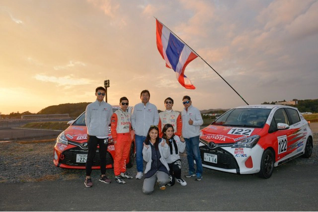 Toyota Gazoo Racing ที่ญี่ปุ่น  2 นักขับไทยรั้ง 23-25