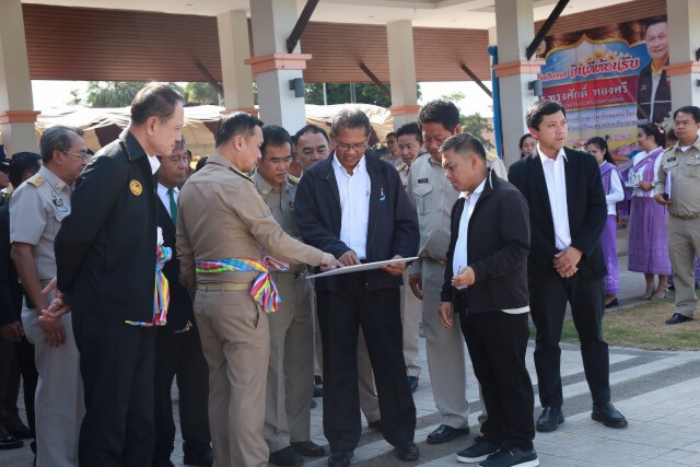 รัฐมนตรีช่วยว่าการกระทรวงมหาดไทยตรวจเยี่ยมภารกิจกรมโยธาธิการและผังเมือง ในพื้นที่จังหวัดบึงกาฬ
