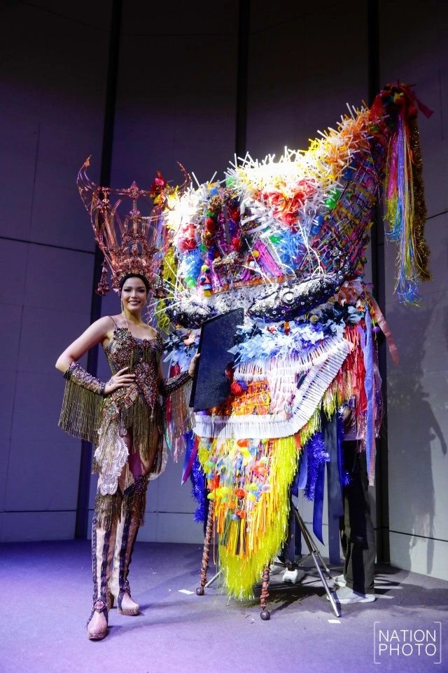 เปิดตัวชุด ผีตาโขน Festival of Thailand พร้อมประชันบนเวที Miss Universe 2019