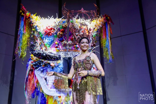 เปิดตัวชุด ผีตาโขน Festival of Thailand พร้อมประชันบนเวที Miss Universe 2019