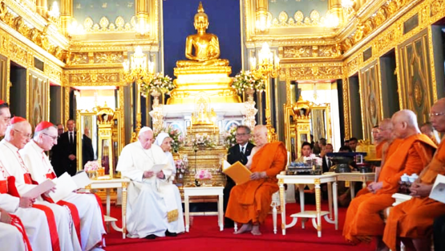 "สมเด็จพระสังฆราช - โป๊ปฟรังซิส" ศุภนิมิตแห่งน้ำใจไมตรี มิตรแท้อันเก่าแก่ของคนไทย
