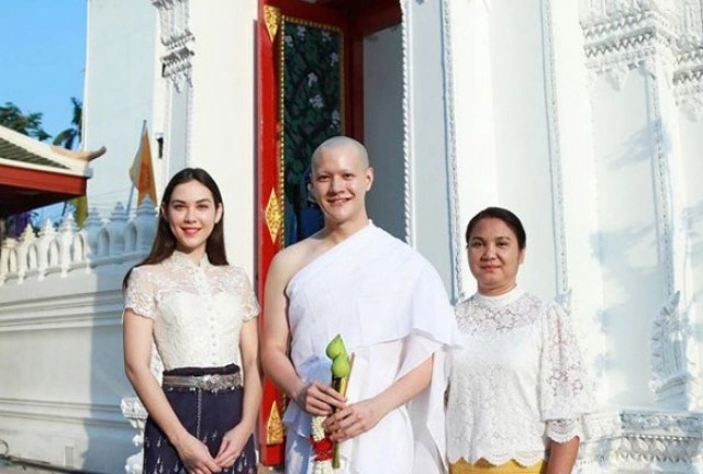 "แมท" เจอชาวเน็ตแซวแรง หลังลงรูปใส่ชุดไทยไปวัดในไอจี