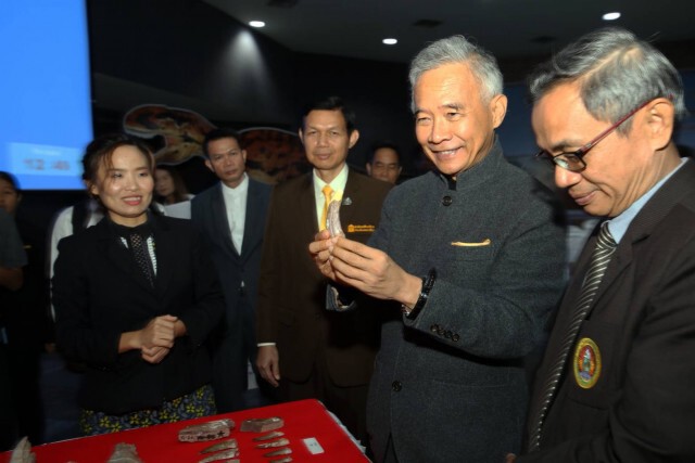 เปิดงานแถลงข่าว "ไดโนเสาร์โคราชกินเนื้อสายพันธ์ุใหม่ของโลก"