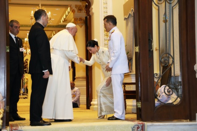 ภาพเหตุการณ์ประวัติศาสตร์ "สมเด็จพระสันตะปาปาฟรังซิส" เยือนประเทศไทย อย่างเป็นทางการ