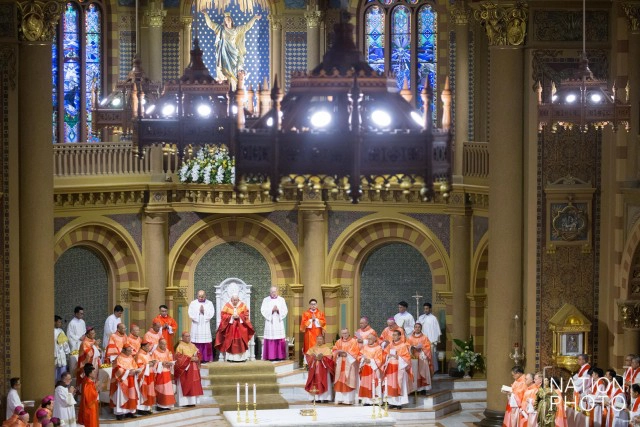 โป๊ปฟรานซิส เสด็จประกอบพิธีมิสซา ที่อาสนวิหารอัสสัมชัญ บางรัก