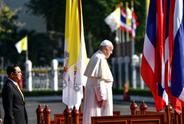 ภาพเหตุการณ์ประวัติศาสตร์ "สมเด็จพระสันตะปาปาฟรังซิส" เยือนประเทศไทย อย่างเป็นทางการ
