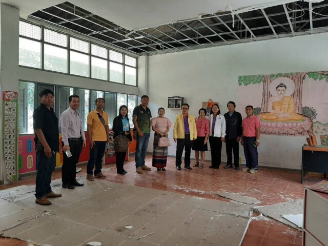 เร่งสำรวจโรงเรียน ตชด.100 ปี ได้รับผลกระทบจากแผ่นดินไหว