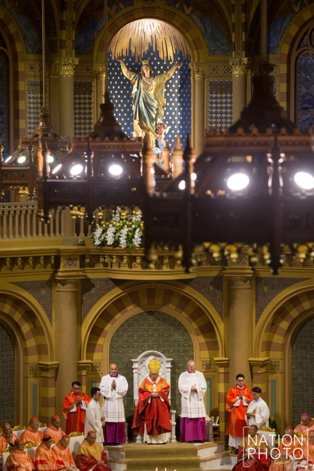 โป๊ปฟรานซิส เสด็จประกอบพิธีมิสซา ที่อาสนวิหารอัสสัมชัญ บางรัก