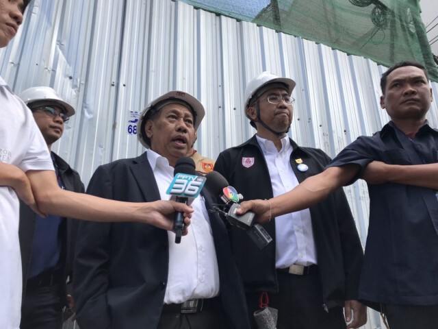 วสท. บุกตรวจไซด์งานก่อสร้างถล่มทับ 3 คนงานสาหัส จวกยับบกพร่องรุนแรง ไร้วิศวกรดูแล