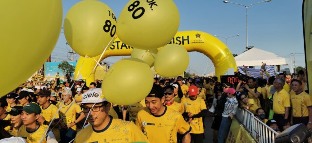 5  พันคนสร้างประวัติศาสตร์มินิมาราธอน"รวงผึ้ง Bangkok Run"