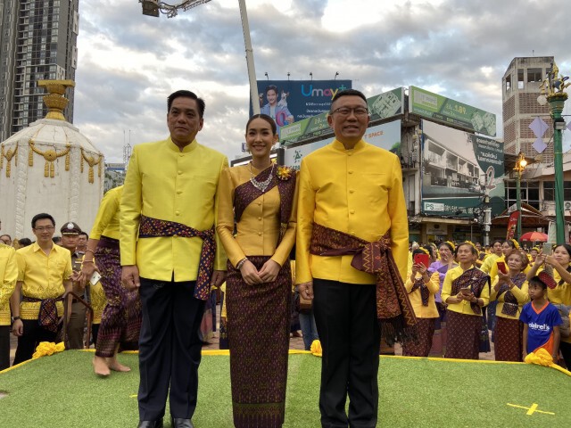 "มิน"พีชญา นำชาวขอนแก่น รำบวงสรวง222ปีขอนแก่น