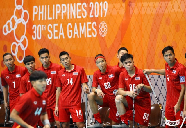 ฟลอร์บอลชายหญิงไทย เข้าชิงทองซีเกมส์​ 1 ธ.ค.