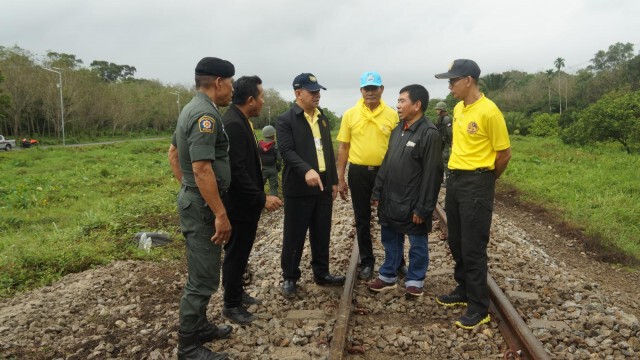 รถไฟใต้ให้บริการทุกขบวนแล้ว หลังจากซ่อมรางที่ถูกโจรใต้วางระเบิดแล้วเสร็จ