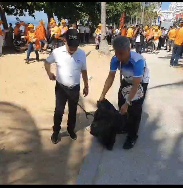 ตำรวจท่องเที่ยวดูแลความปลอดภัย เทศกาลพลุพัทยา