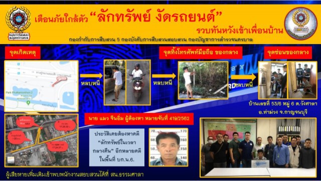 รวบหนุ่มใหญ่งัดรถตำรวจจอดสวนสาธารณะ