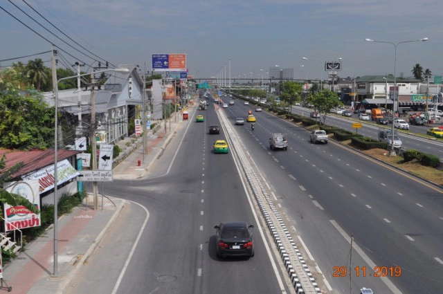 ทางหลวงชนบทขยายถนนกัลปพฤกษ์-ราชพฤกษ์ ใกล้เสร็จสมบูรณ์