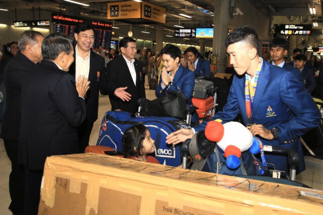 น่องเหล็กเสือภูเขาเจ้าของ 1 ทอง - 1 ทองแดง "ซีเกมส์" กลับไทยอบอุ่น