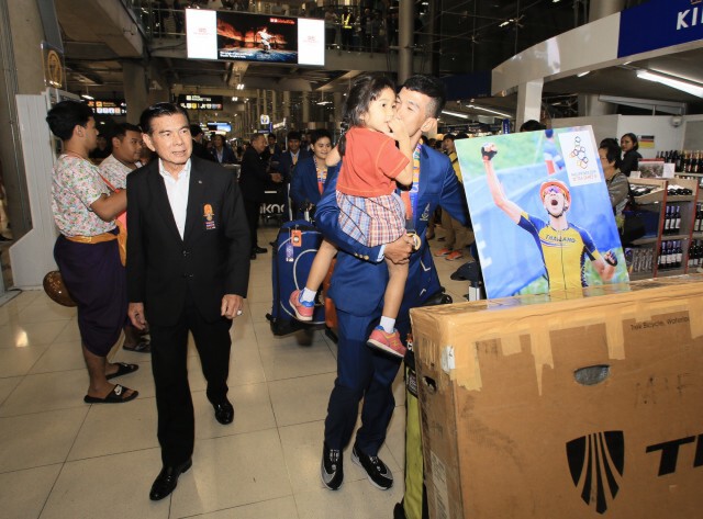 น่องเหล็กเสือภูเขาเจ้าของ 1 ทอง - 1 ทองแดง "ซีเกมส์" กลับไทยอบอุ่น