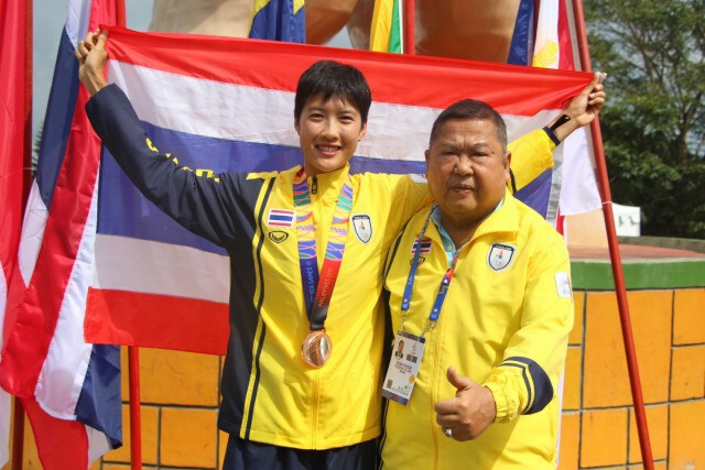 "น่องเหล็ก"เพชรดารินทร์ -ทองแดง/ธนาคาร เหรียญเงิน จักรยาน