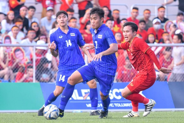 ช้างศึก โดนเวียดนามไล่เจ๊า 2-2 ร่วงรอบแบ่งกลุ่มฟุตบอลซีเกมส์