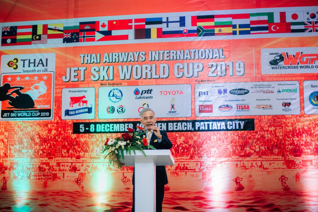 พิธีเปิดการแข่งขัน THAI AIRWAYS INTERNATIONAL  JET SKI  WORLD CUP  2019