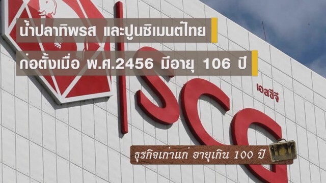 ธุรกิจเก่าแก่ อายุเกิน 100 ปี