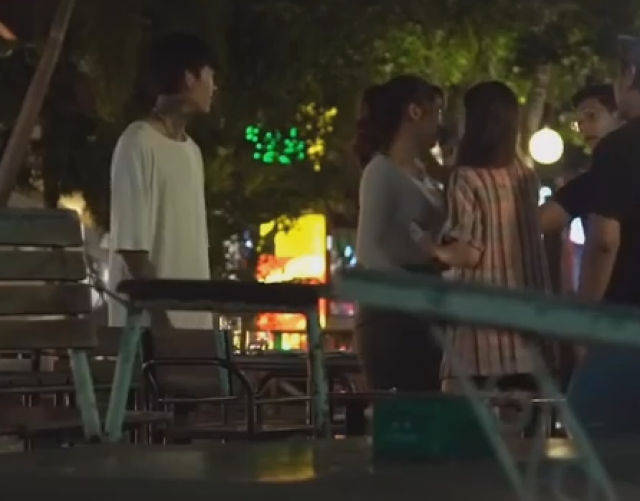 กาย-รัชชานนท์ เข้าห้ามหนุ่มหัวร้อน ตบตีผู้หญิงกลางร้าน