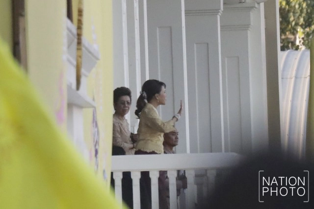 ทูลกระหม่อมหญิงอุบลรัตนฯ เสด็จชมการซ้อมใหญ่ ขบวนเรือพระราชพิธีและกำลังพลฝีพาย