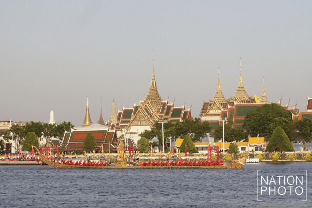 เปิดภาพ การฝึกซ้อม ขบวนเรือพระราชพิธี