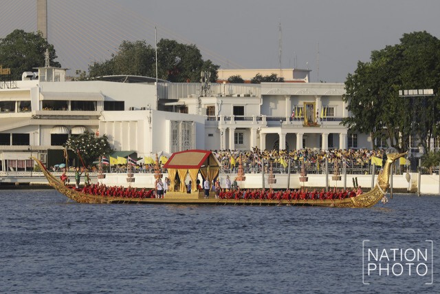 เปิดภาพ การฝึกซ้อม ขบวนเรือพระราชพิธี